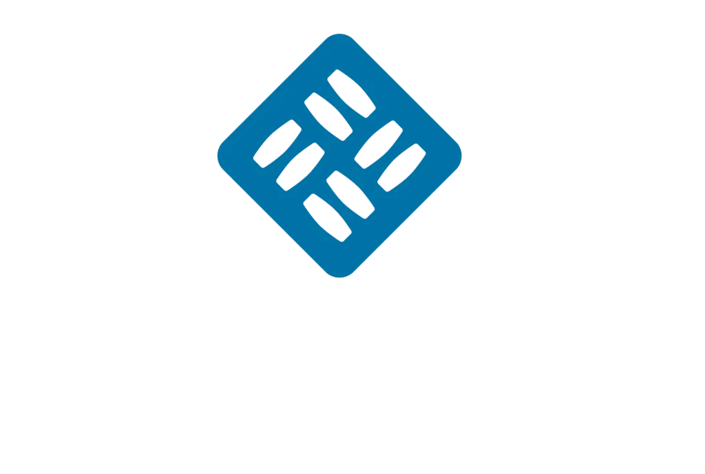 Logo de l'entreprise Fab-Mac en lettrage blanc