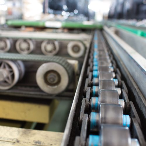 Assembly line conveyors are instrumental in manufacturing and assembly processes